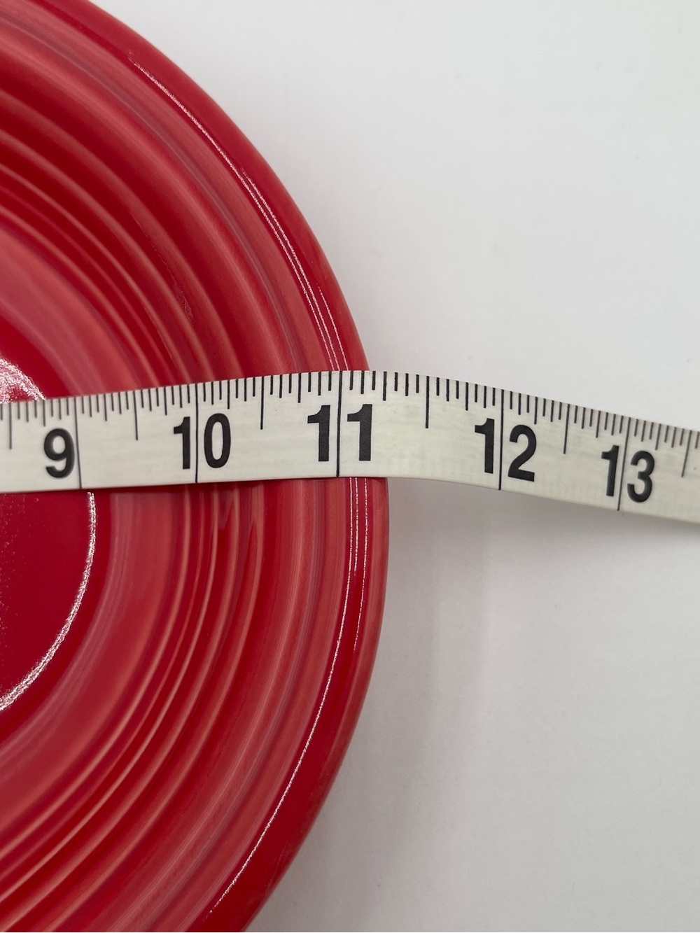 Fiestaware Medium Oval Serving Platter Plate Scarlet Red HLC Art Deco - Picture 4 of 4